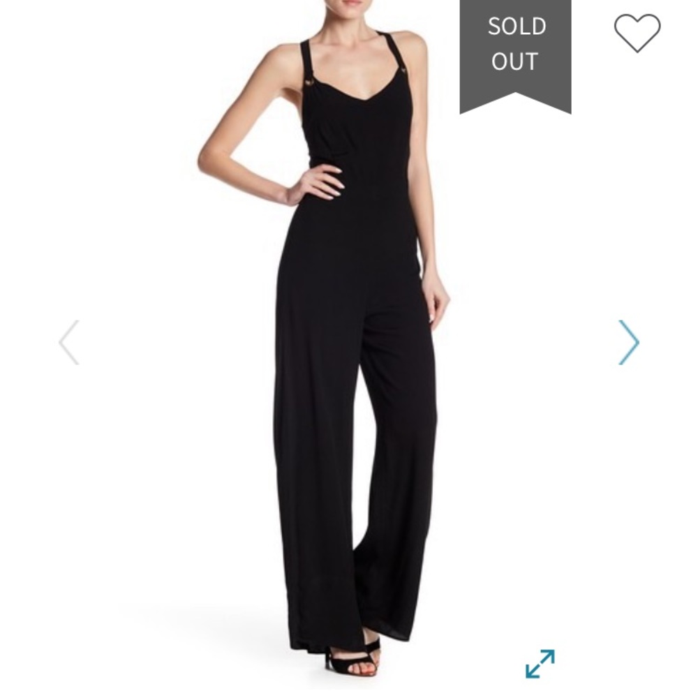 Dress forum cross back jumpsuit